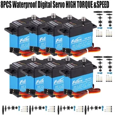 35KG Metal Gear Waterproof Digital Servo HIGH TORQUE &SPEED for 1/8 1/10 RC Car