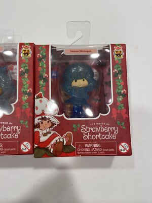 Lemon Meringue  Orange Blossom Strawberry Shortcake Holiday Cheebee Figure TLS