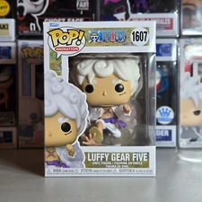 One Piece Luffy Gear Five 5 #1607 Funko Pop! with Pop Protector 