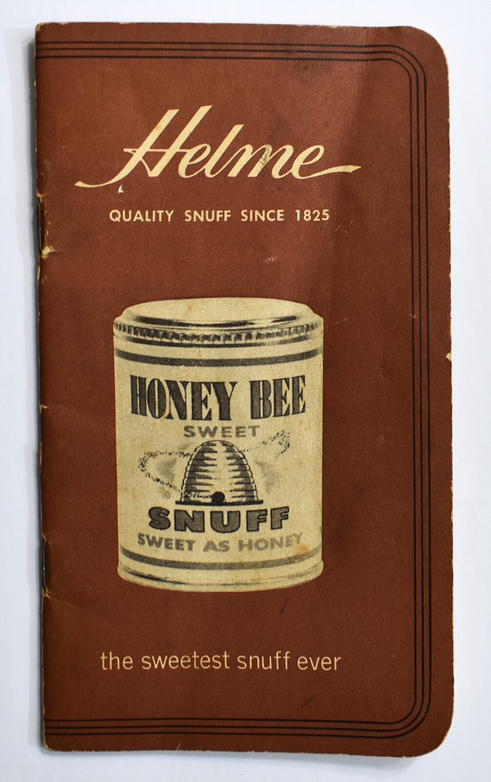1963 VINTAGE HELME HONEY BEE SNUFF ADVERTISING BROCHURE CALENDAR 1963 vintage helme honey bee snuff advertising brochure calendar