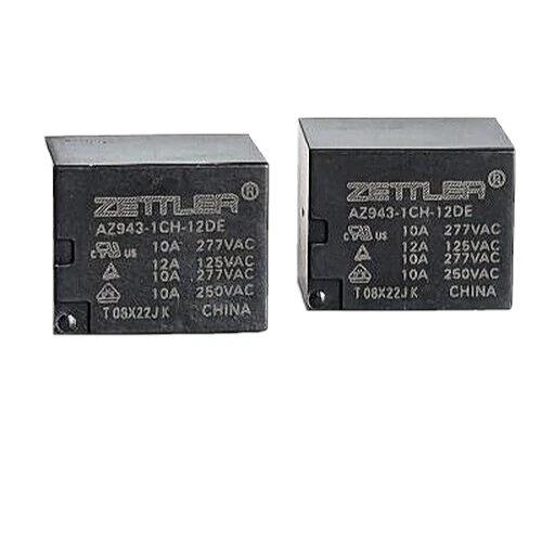 ( PACK OF 2) American Zettler AZ943-1CH-12DE Relay - 15 A SPDT 12 VDC