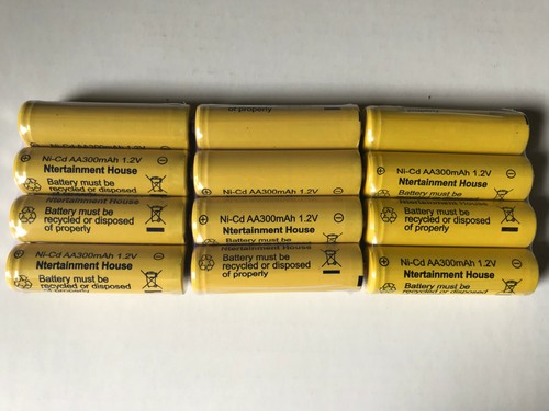 12pcs1.2v AA(300/600/800mAh) / AAA 600mAh And Ni-Cd / Ni-MH Rechargeable Battery - Bild 4 von 9
