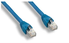 Cat6A Patch Cable Shielded STP 10Gigabit 1ft 3ft 5ft 7ft 10ft 15 Lot of 1, 5, 10