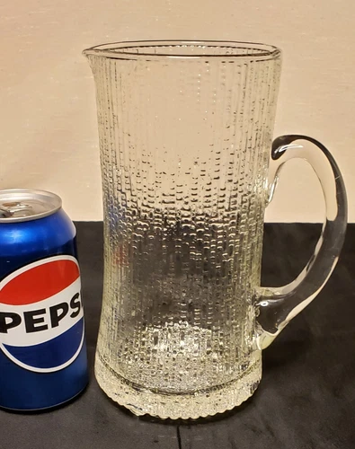 Tapio Wirkkala Ultima Thule Glass Pitcher. iittala Glass Co. Finland 