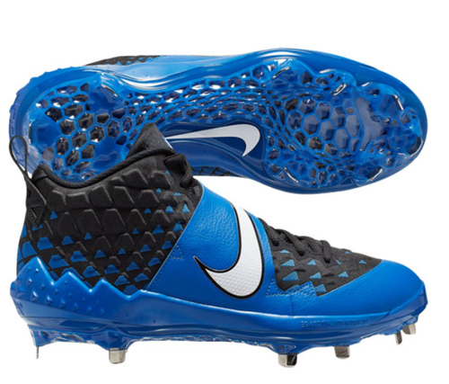 NIKE Mens Force Zoom Trout 6 Mid Metal 