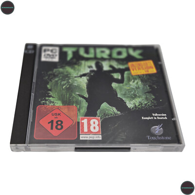Turok IBM PC CD-Rom Spiel Jewel Case Touchstone 2008 USK18