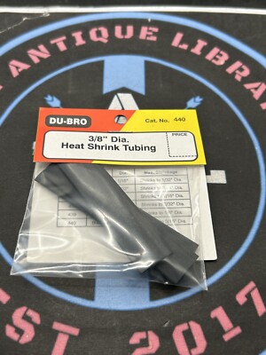 Du-Bro /Dubro. 440 3/8'' Diameter Heat Shrink Tubing