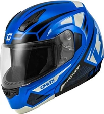 GMAX MD-04 Sector Modular Motorcycle Helmet Blue/Black