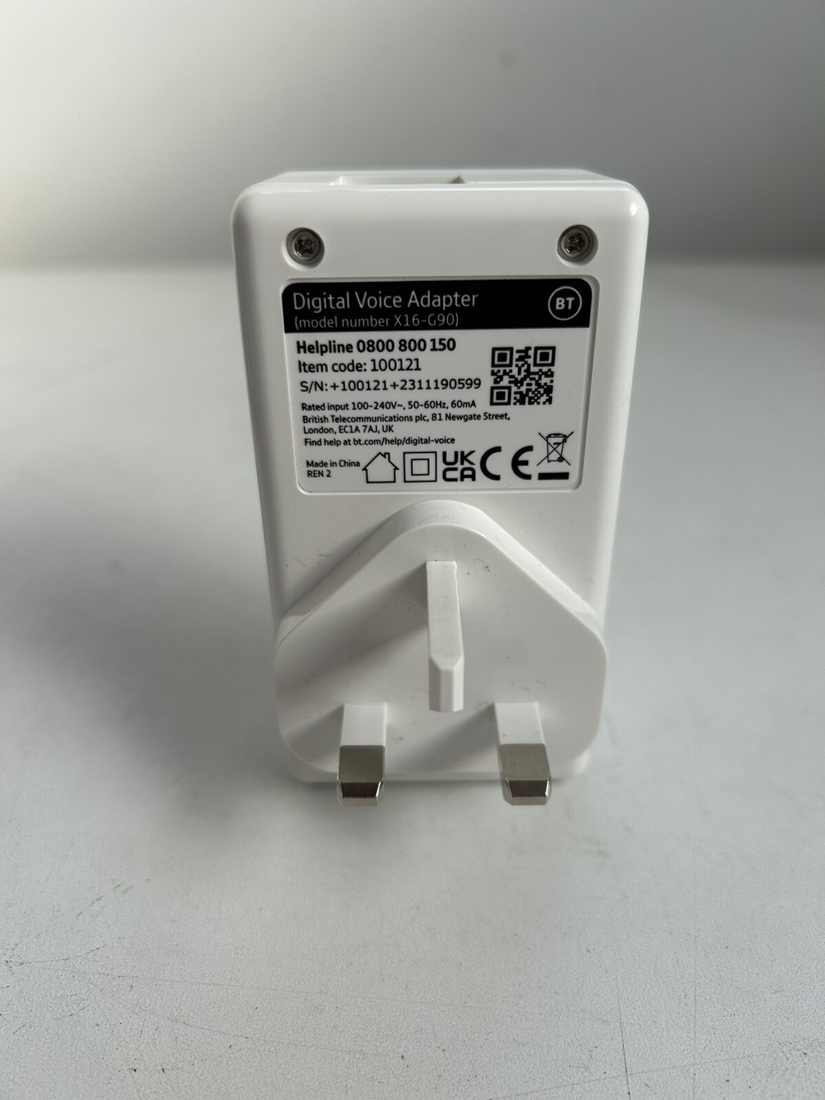 BT Digital Voice Adapter Phone 3.0 Extender Use W/ BT Smart Hub 2 eBay