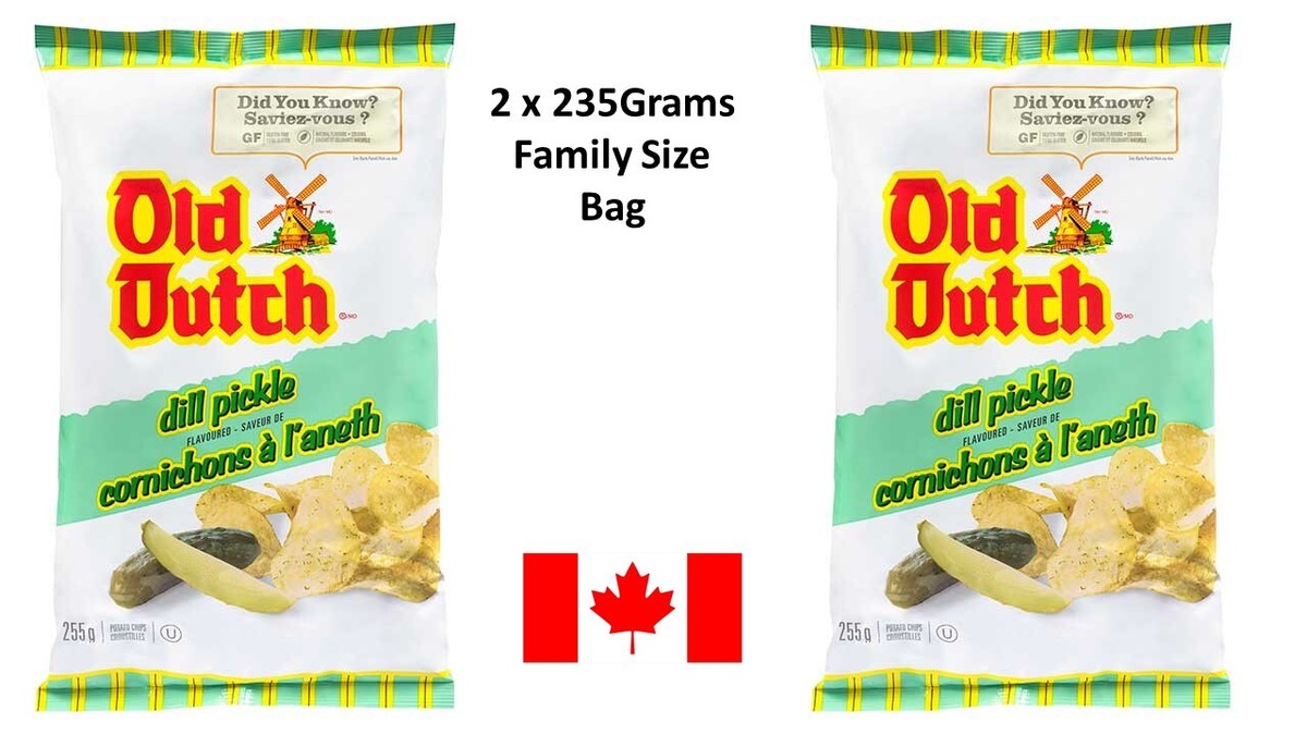 Old Dutch Dill Pickle Chips