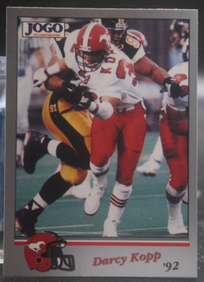 Darcy Kopp (Calgary) - 1992 JOGO CFL #40