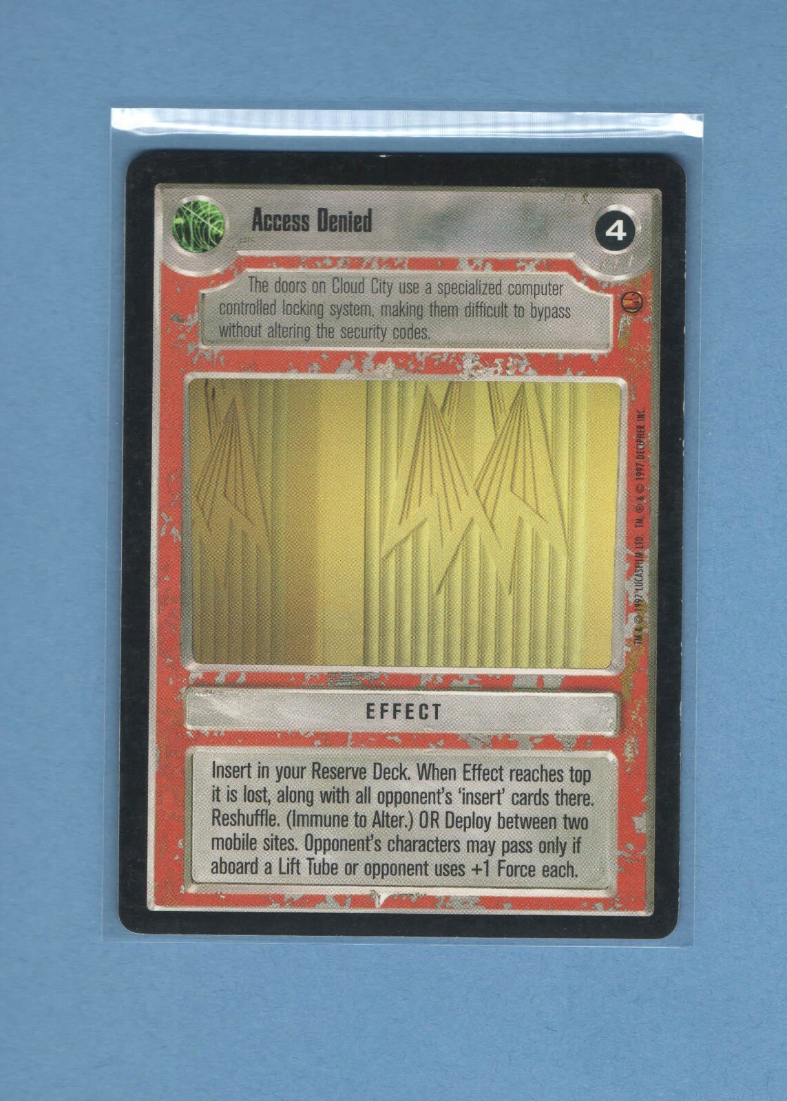 Star Wars CCG - Cloud City Limited - Access Denied - Light Side-image