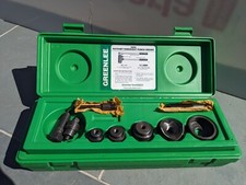Greenlee 1804 Knockout Kit with Ratchet Punches and Spares