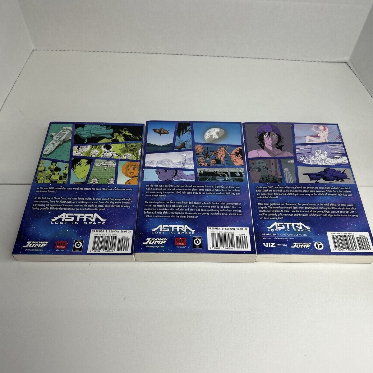 Astra Lost in Space Manga Volumes 1-3 Brand New English Viz Media