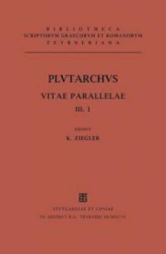Vitae Parallelae. Vol.iii/fasc. 1 Volumen Iii/fasc. 1 3474