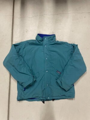 Vintage Patagonia Softshell Capilene Jacket, Size S, Green, USA