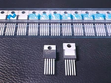 5PCS LM2575T-12 National Semi 12V Output 1A Buck Switching Voltage Regulator