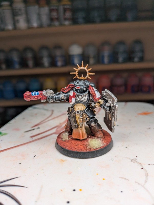 bladeguard lieutenant Black Templars Space Marines
