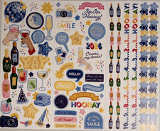 Creative Memories: "Confetti Countdown" Stickers from 2025 Secret Box 5/LIMITED