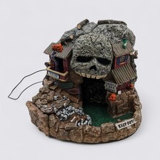 Acento de mesa Lemax Spooky Town calavera cueva cantera Halloween pueblo (sin probar)