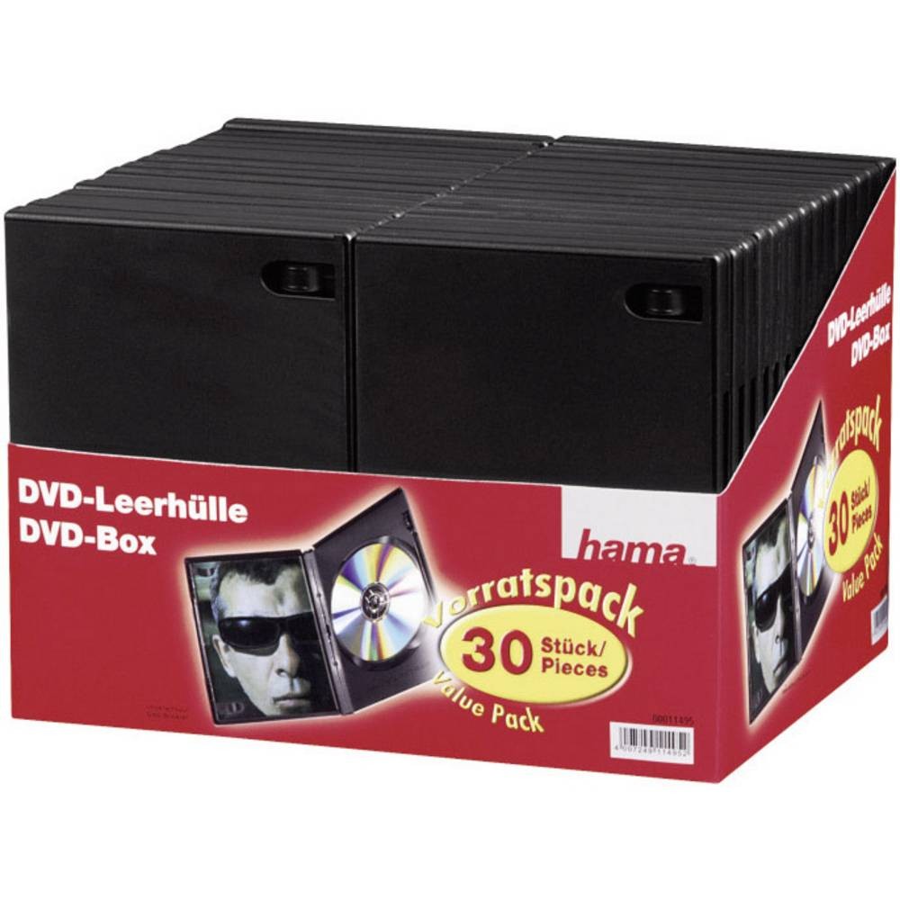 Protège disque Hama 00011495 fini le désordre avec ce rangement plastique 30 DVD