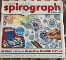Kahootz The Original Spirograph Deluxe Activity Set 01001 Sealed Instructions