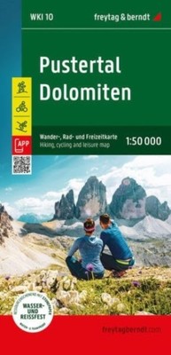 Pustertal - Dolomites Hiking, Cycling & Leisure Map (Sheet map, folded)