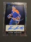 2024 Leaf Metal Hockey Legends Diagonal Silver Glenn Anderson Auto /1