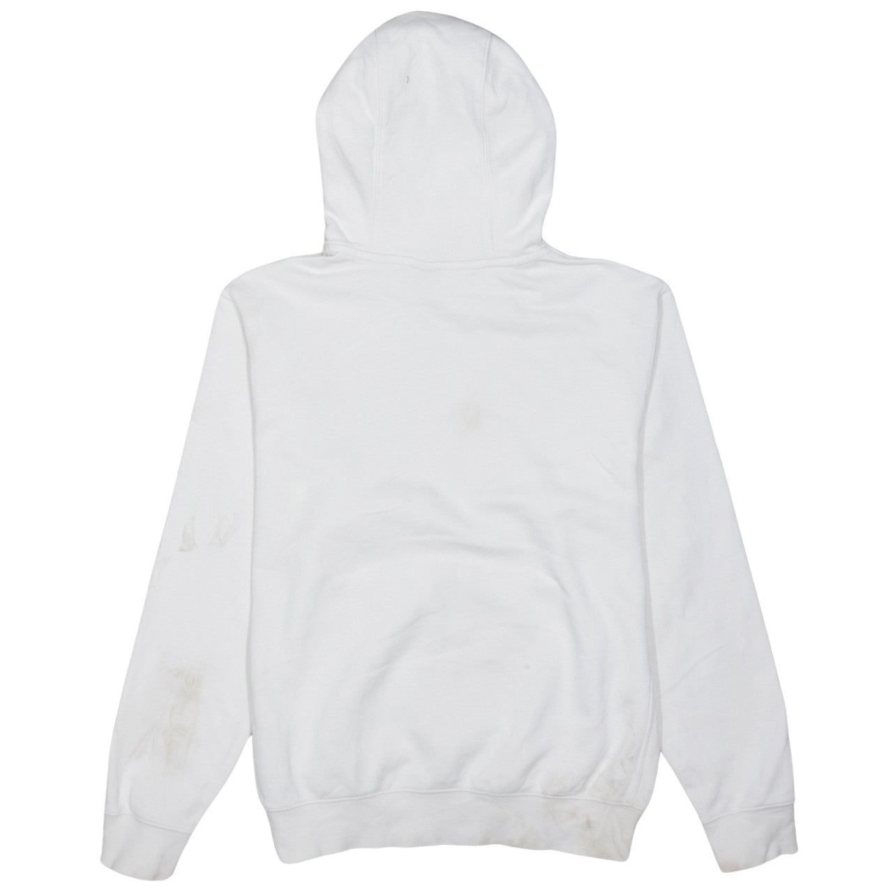 Nike White Hoodie Mens S image 2
