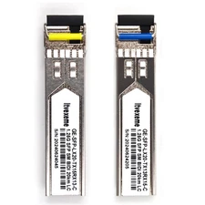 1 Pair 1.25G BIDI SFP Network Transceiver Module 1.25 Gigabit Single Mode LX ...