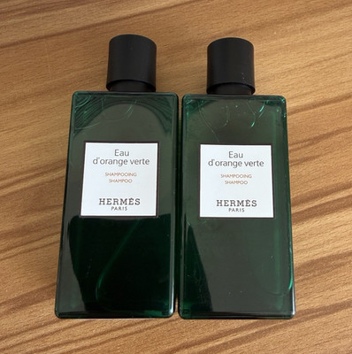 2x 80 ml Hermès Eau d orange verte Shampoo Reisegröße