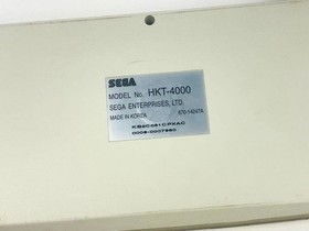 Dreamcast Keyboard Controller HKT-4000 Typing of the Dead Sega Skeleton Japan
