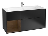 Villeroy & Boch Finion Waschbeckenunterschrank FüR Becken Mittig Regal Links...