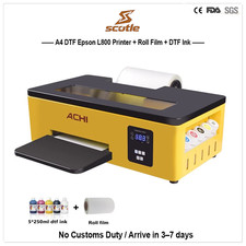 A4 DTF Epson L800 Printer Direct to T-Shirt Printer Film Garment Transfer