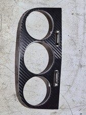 Vauxhall Corsa D Climate Control Panel Surround carbon sticker