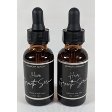 Rennora Beauty Hair Growth Serum 1oz Lot of 2 Natural Scalp Treatment Biotin Oil