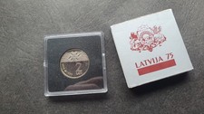 LATVIA 2 lati 1993, 75th Annyversary of Independence; PROOF