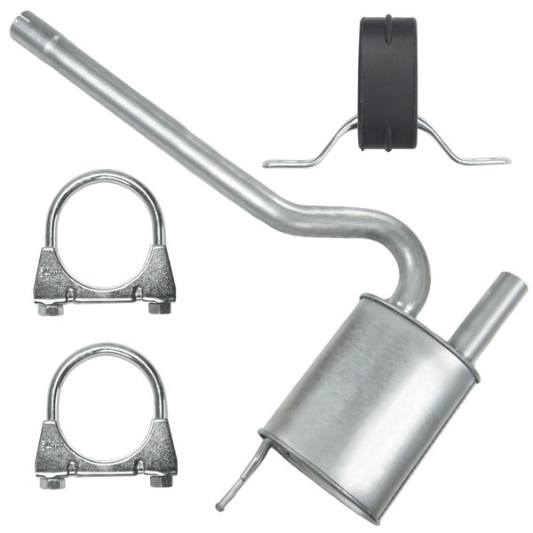 Mitteltopf Auspuff MittelschalldäMpfer Audi A4 B5 1.6 1.9 Stufenheck Kombi Avant-image