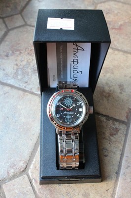 Vostok Amphibian Diver Mechanical Automatic Wrist Watch Steve