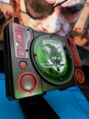 Sony PlayStation PS1 Console CUSTOM UNIQUE 🟢