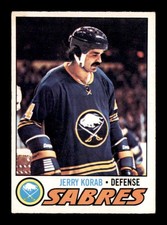 1977 O-Pee-Chee NHL #128 Jerry Korab   EX/EX+ X3543995