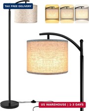 Floor Lamp for Living Room with 3 Color Temperatures LED Bulb, Standing Lamp Tal