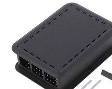 Enclosure: for computer; Raspberry Pi 4 B; black; X: 7 - TEK-BERRY4.9 | EU Stock
