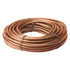 RAIN BIRD ET25-50S2 Emitter Tubing,1/4 in,50 ft,Brown 2EMA8