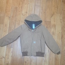 Classic Carhartt J140 Active Jacket in the iconic brown duck canvas. Mens Small