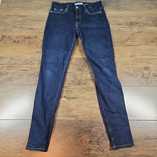 7 For All Mankind The Skinny Jeans Women's 29 Skinny Dark Wash Denim