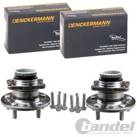 2X Denckermann RADLAGER-SATZ Hinten Passend FüR Hyundai Grandeur I40 IX35 Sonata