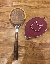 Vintage 1970's Wilson CHRIS EVERT Autograph Model Wooden Tennis Racquet Racket