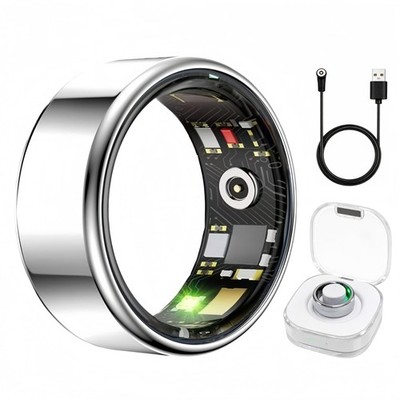 Smart Ring for Women Men,Sleep Tracking Wearable,Fitness Tracker Ring with St...