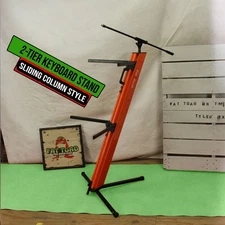 Column Keyboard Stand - Digital Studio Gear Piano Tower Platform Holder Adapter